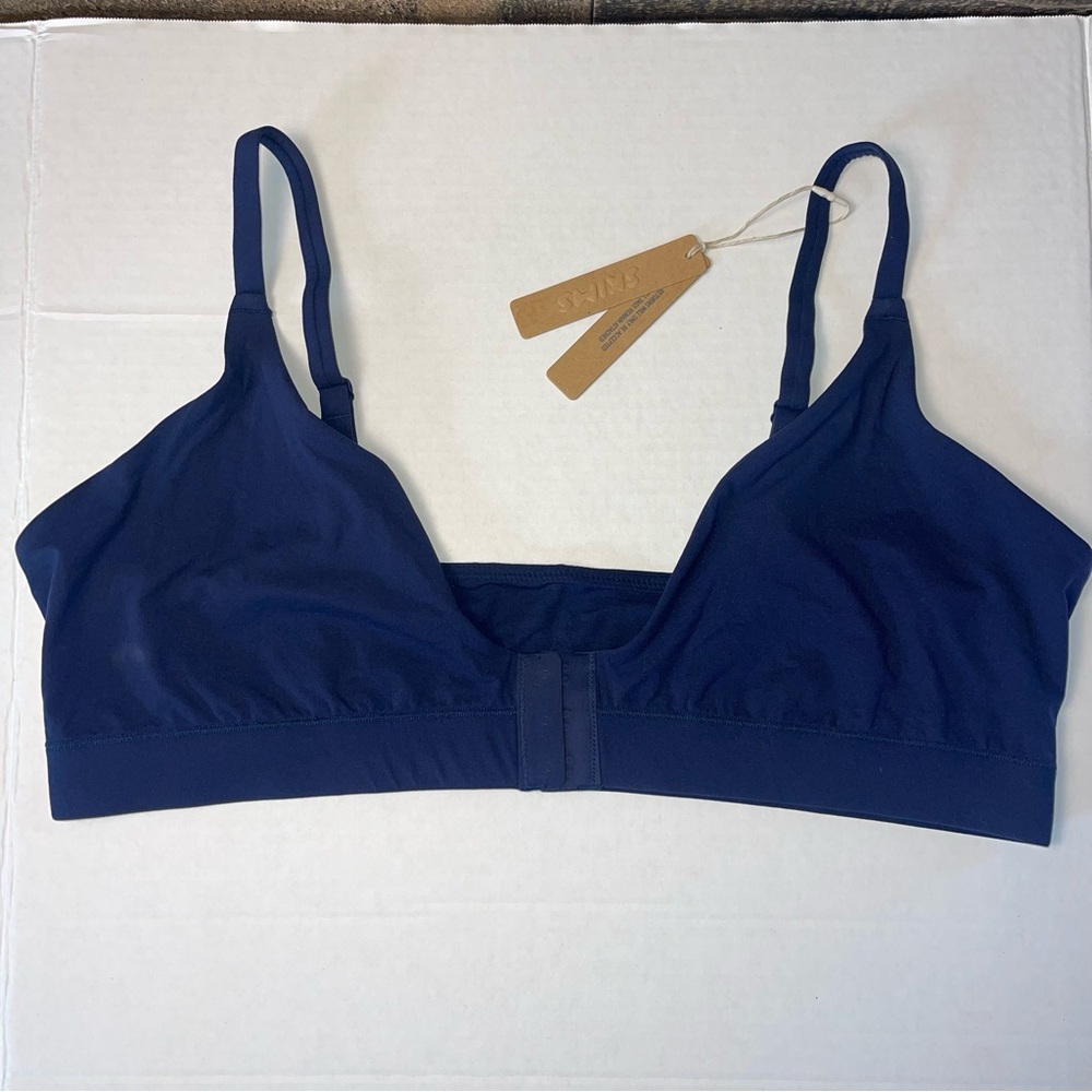 Skims Fits Everybody Adaptive Bra 4X Navy blue NWT-Plus Size